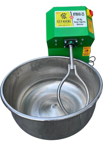 Hamur Yoğurma Makinesi 25-40 kg