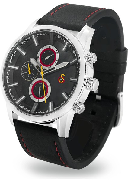 Deri Kol Saati U13855 - Gs Anahtarlık Hediyeli