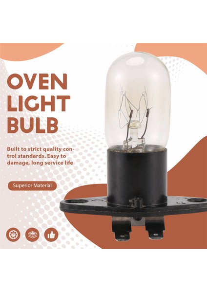 Adet Mikrodalga Fırın Küresel Işık Lambası Ampul Tabanı Tasarımı 250V 2A Yedek Evrensel (Yurt Dışından) fırsatları