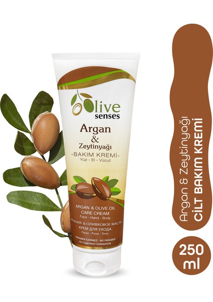 Argan & Zeytinyağı Cilt Bakım Kremi