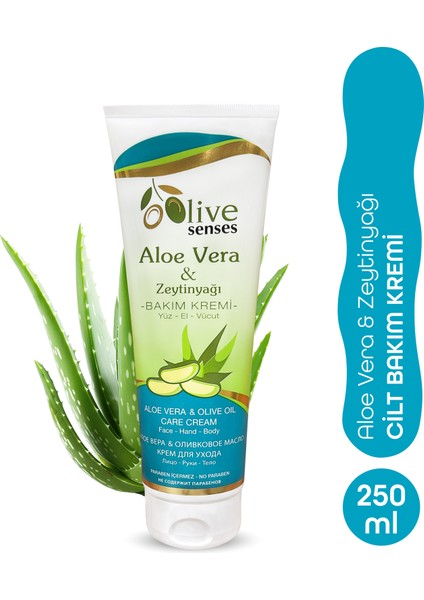 Aloe Vera & Zeytinyağı Cilt Bakım Kremi