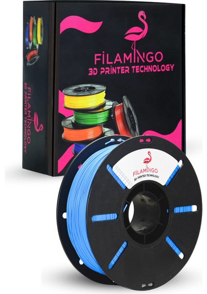 Pla Plus Açık Mavi Filament modelleri