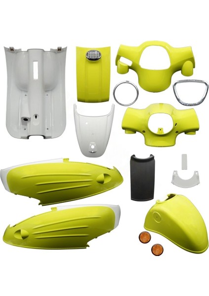 MONDIAL TURISMO 50 KAPORTA SET BOYALI AKSAM SARI