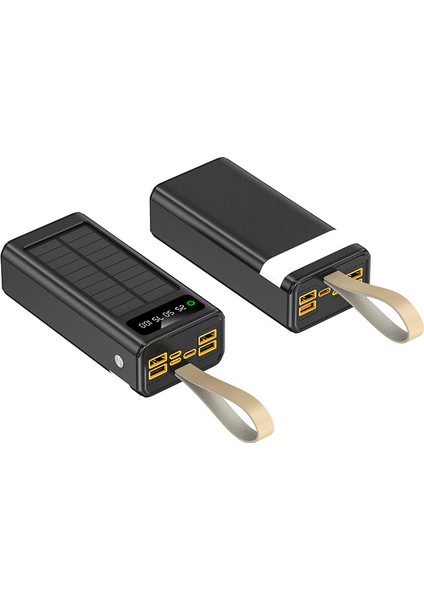 Solar 30.000 Mah 20W Güneş Enerjili Powerbank USB Çıkışlı Mikro Tycp