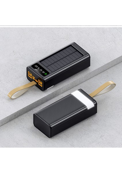 Solar 30.000 Mah 20W Güneş Enerjili Powerbank USB Çıkışlı Mikro Tycp indirimleri