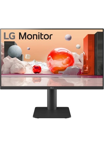 24.5 Lg 25MS550-B IPS 5ms 100HZ 2xhdmı Fhd 1920X1080 Yukseklık Ayarı Hoparlor Freesync Vesa Sıya