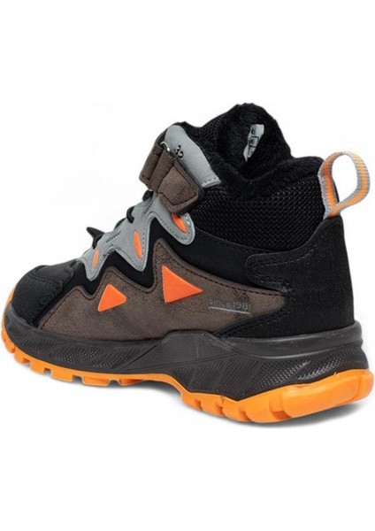 Filet 050 Cilt Kahve Oranj Kaymaz Sıcak Astar Erkek Çocuk Kışlık Bot modelleri