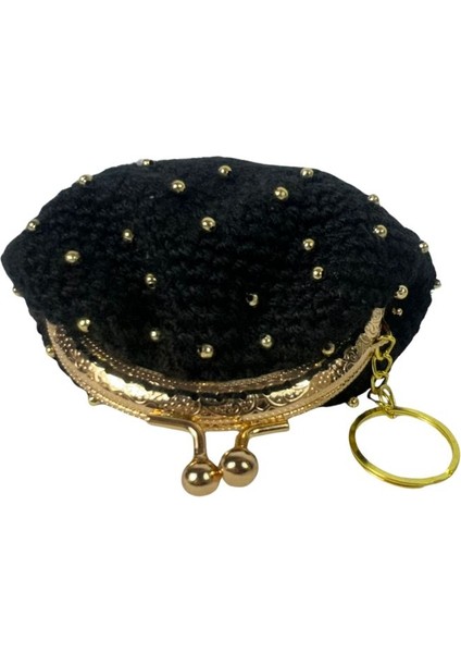 5074 El Örgüsü Boncuk Detaylı Şık Mini Bozuk Para Cüzdanı modelleri