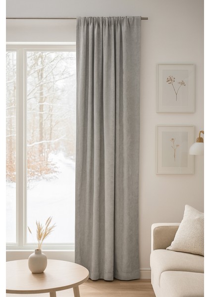 Espo Harmony Fon Perde Gri 140X245