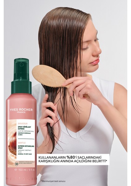 Kolay Saç Tarama Spreyi - Tüm Saçlar/ Douceur -Vegan -150ML fırsatları