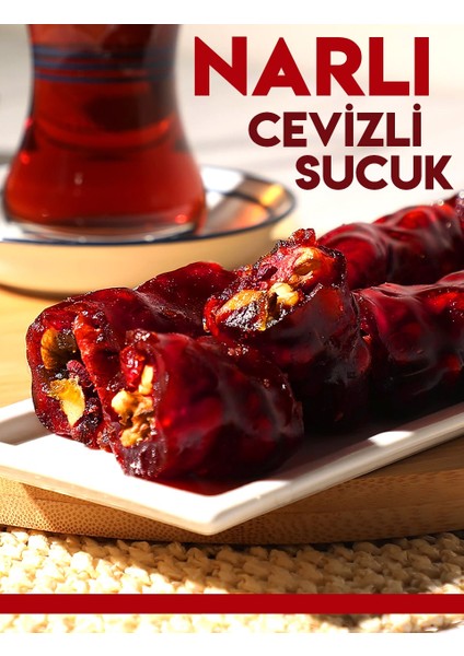 Narlı Cevizli Sucuk 500 Gr.
