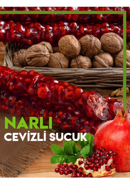 Narlı Cevizli Sucuk 500 Gr. fiyatları