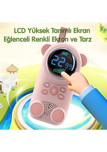 3km Menzilli Walkie Talkie Çocuk Telsizi indirimleri