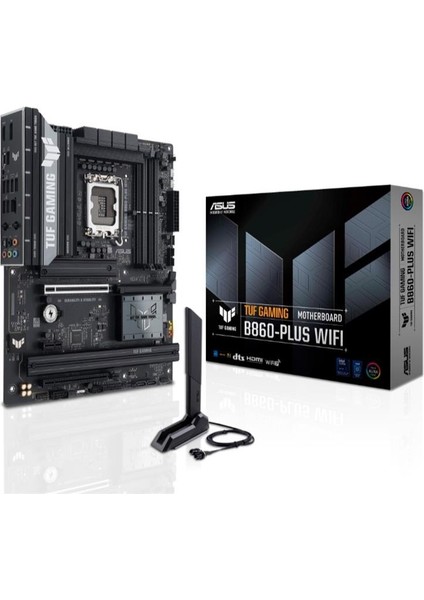 Tuf Gamıng B860-PLUS Wıfı Ddr5 8666MT/S 1xhdmı 1xdp 3xm.2 Type-C Atx 1851P (Intel Ultra Processors Serıes 2)