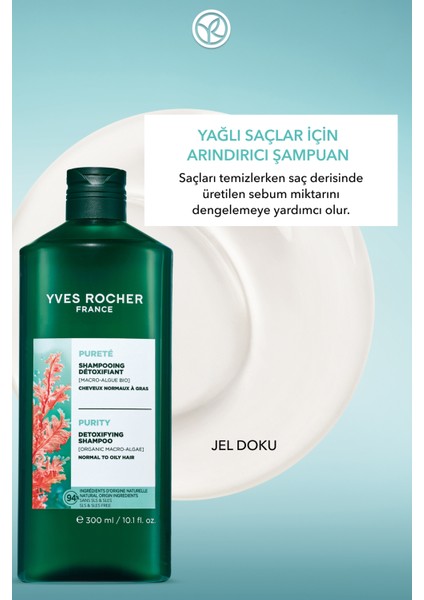 Arındırıcı Şampuan - Yağlı Saçlar / Purete - Sls,sles Içermez , Vegan -300ML fiyatları