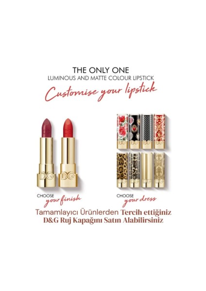 Dolce Gabbana The Only One Sheer Lipstick Cap Ladybug fiyatları