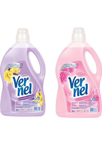 Çamaşır Yumuşatıcı 3 Lt Relax ve Gülün Büyüsü 2 Li