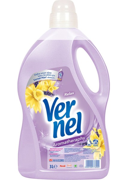 Çamaşır Yumuşatıcı 3 Lt Relax ve Gülün Büyüsü 2 Li modelleri