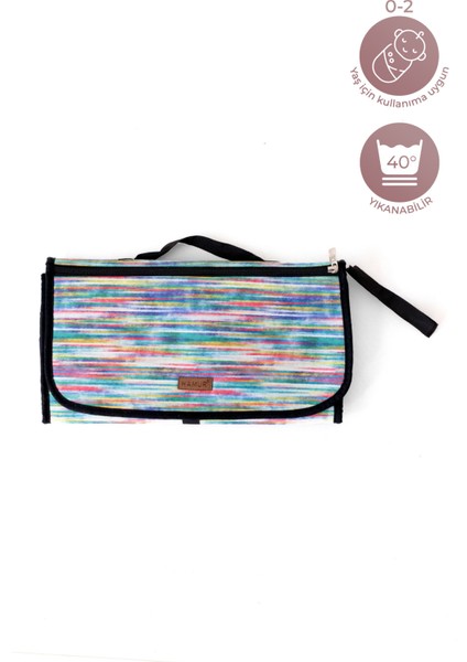 Bebek Alt Açma Bakım Çantası Organizerli Anne Bebek Yenidoğan Değiştirme Minderi BB-504 indirimleri