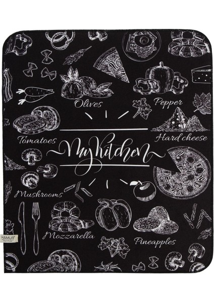 Bulaşık Kurutma Matı 42X50 cm Pedi Kurulama Bezi Örtüsü MF-072 fırsatları