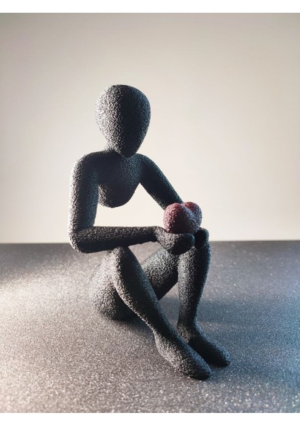 Kalbimi Sana Verdim – Minimalist Dekor & Anlamlı Hediye Figürü indirimleri