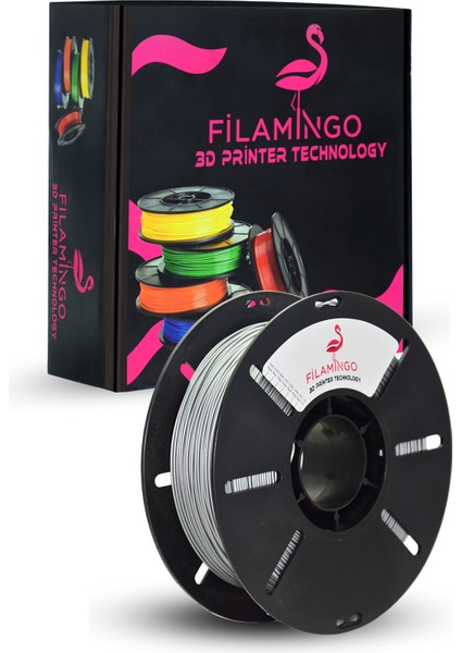 Pla Plus Gümüş Gri Filament modelleri