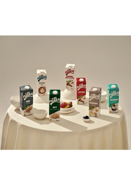 Şekersiz Badem Sütü Glütensiz Laktosuz Vegan 2x1 lt Sağlıklı Alternatif indirimleri