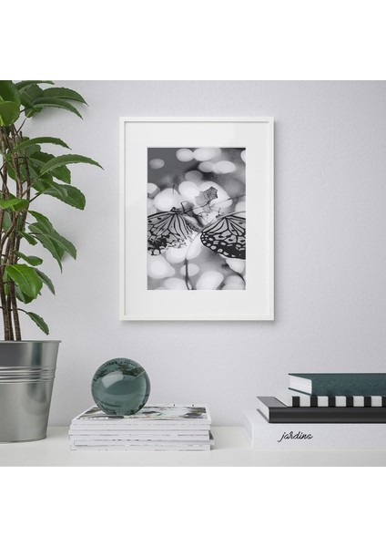 Lomvıken Beyaz Çerçeve Beyaz 30 x 40 Cm modelleri