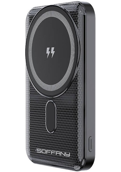 BR-022 10.000 mAh Magsafe P.Bank Hızlı Şarj Type-C + USB Giriş-Çıkış indirimleri