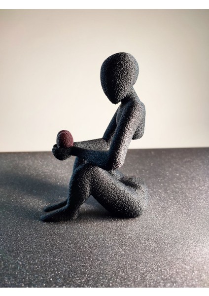 Kalbimi Sana Verdim – Minimalist Dekor & Anlamlı Hediye Figürü