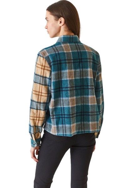 Crop Top Kışlık Oduncu Gömleği 1676501 modelleri