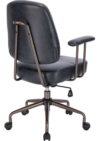 New York Çalışma Sandalyesi - Koyu Gri 65X96,5-102,5X68 cm indirimleri