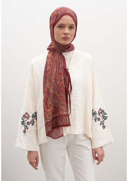 Petra Desen Şal Kırmızı fırsatları