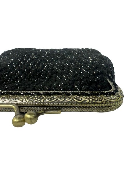 1384 El Örgüsü Simli Model Şık Mini Bozuk Para Cüzdanı modelleri