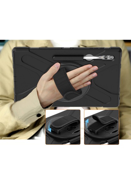 Galaxy Tab S10 Ultra Armorix Ultra Korumalı Tablet Silikon Kılıfı