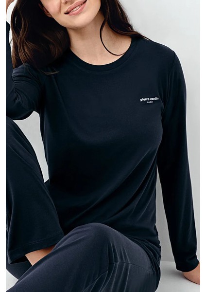 Uzun Kol Kadın Pijama Takım 9109 modelleri