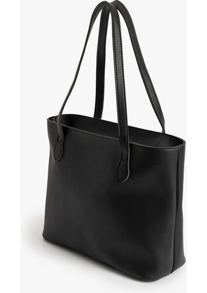 Suni Deri Saplı Büyük Tote Çanta modelleri