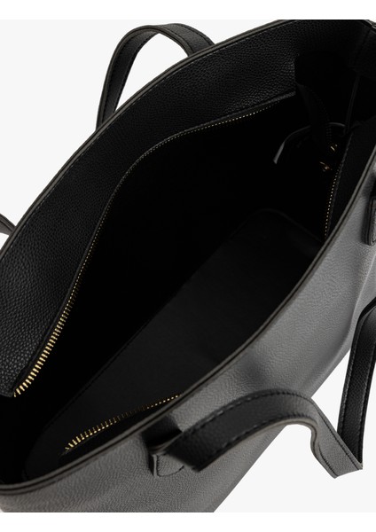 Suni Deri Saplı Büyük Tote Çanta indirimleri