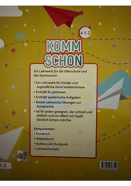Komm Schon A1.2 - Almanca Ders ve Alıştırma Kitabı | Kursbuch & Arbeitsbuch fiyatları