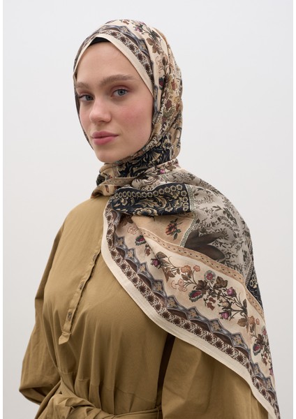 Wıld And Pure Desen Şal Bej fırsatları