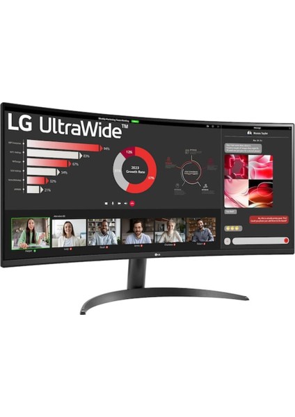34'' Ultrawide 34WR50QK-B 100Hz 5ms Va Qhd (3440X1440) Curved Monitör fiyatları