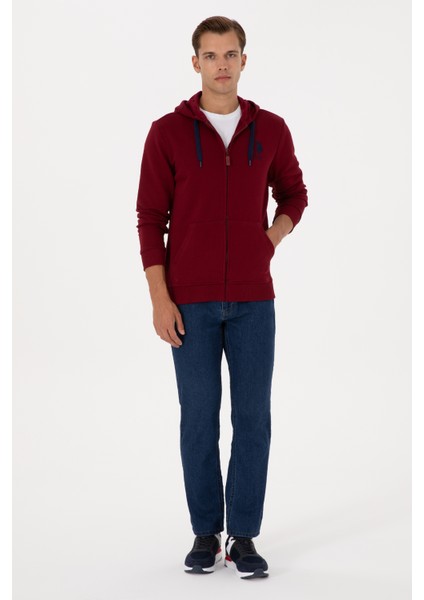 Erkek Bordo Hırka (Örme) 50307765-VR014 fırsatları