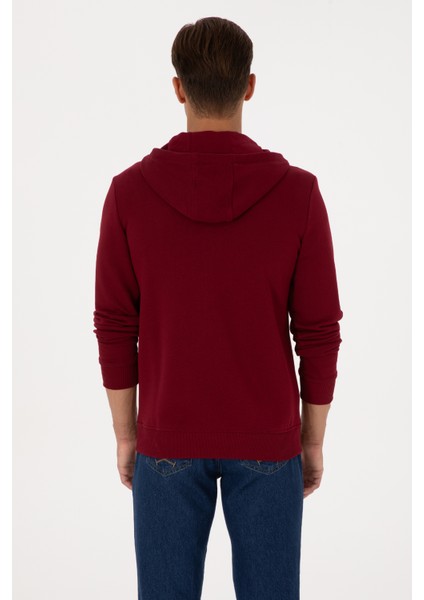 Erkek Bordo Hırka (Örme) 50307765-VR014 indirimleri