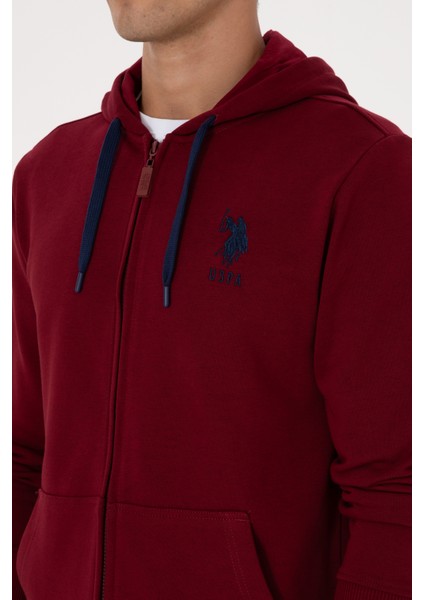 Erkek Bordo Hırka (Örme) 50307765-VR014