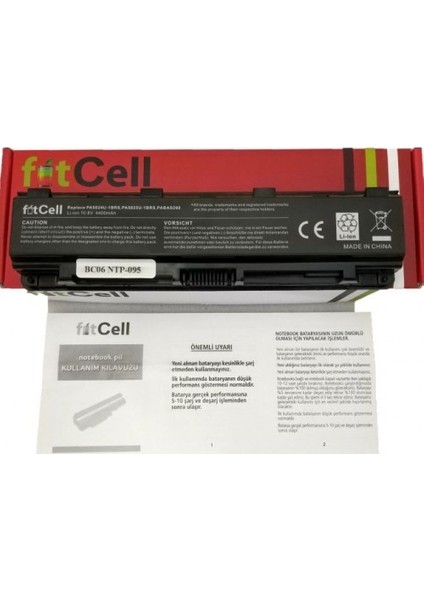 Toshiba Satellite P850 , Toshiba Satellite C855-1MU uyumlu Notebook Batarya - Pil