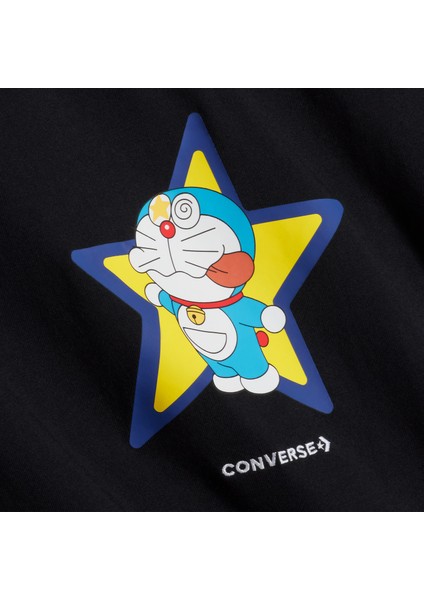 x Doraemon Unisex Siyah T-Shirt modelleri
