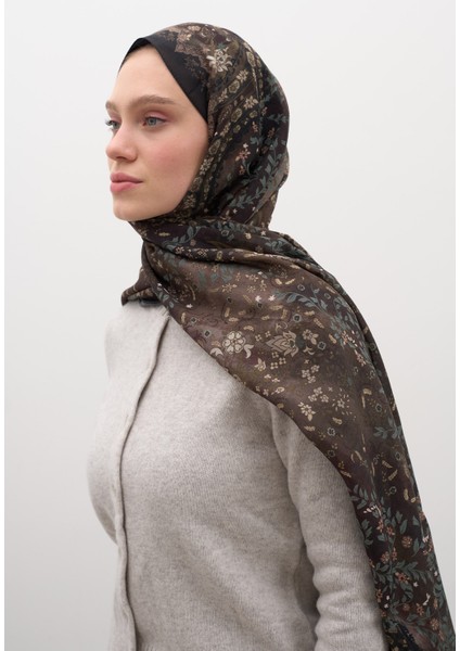 Cerıse Desen Şal Siyah fiyatları