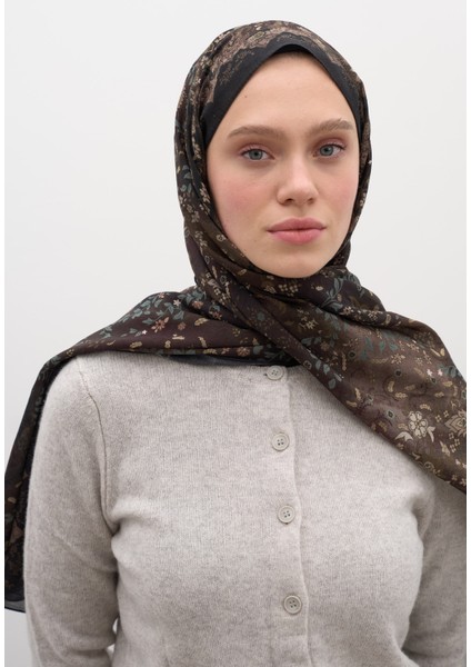 Cerıse Desen Şal Siyah modelleri