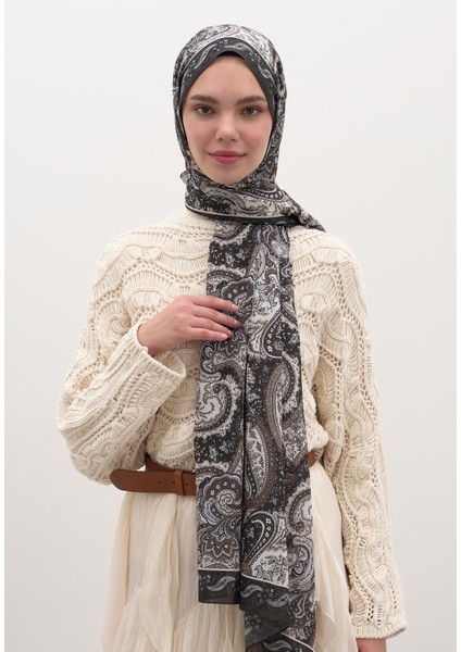 Avery Desen Şal Tozlu Kahve fiyatları