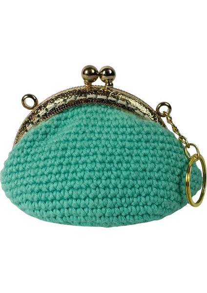 El Örgüsü Düz Renk Mini Bozuk Para Cüzdanı fırsatları